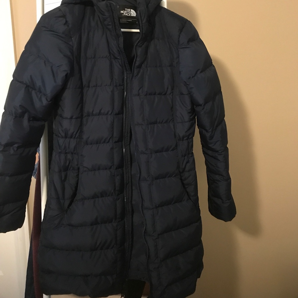 The North Face Gotham Parka in dark navy blue